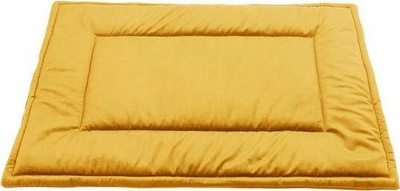 Tapet për qen Velvet Mat, 50x70 cm, i butë, ngjyrë mustard