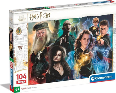 Puzzle Clementoni Harry Potter Super Color, 104 pjesë