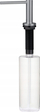 Дозер за детергент Деанте Астер, нерѓосувачки челик, завршна обработка титаниум графит челик