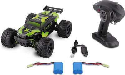 Veturë lodër Overmax RC X-Monster 3.0, 45km/h, e zezë dhe e gjelbër