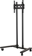 Karrocë TV B-Tech Universal, VESA 600 x 400, lartësi 1.6m, e zezë
