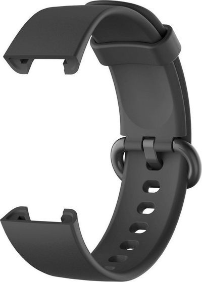 Rrip silikoni Strado për Xiaomi Mi Watch Lite, universal, i zi