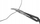 Pinca Milwaukee 4932492498 Long Nose, majë 45°, 205mm