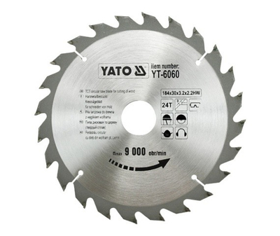 Disk prerës Yato, 184x30mm 24z YT-6060