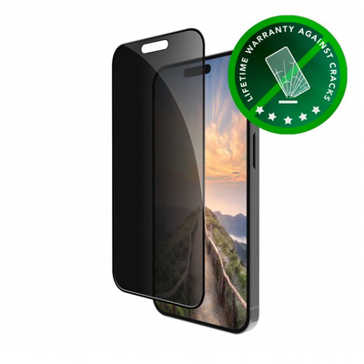 Mbrojtëse ekrani Dbramante1928 Eco-shield, për iPhone 16, xham i errët, transparente