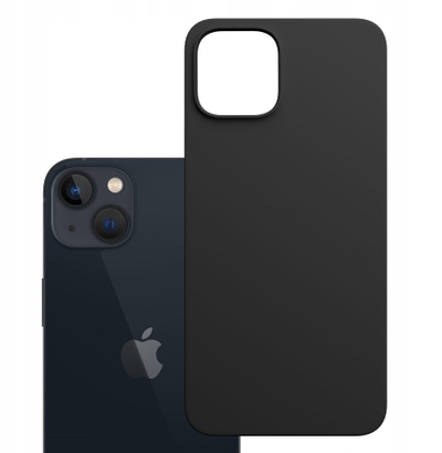 Kapak telefoni 3MK Hardy MagSilicone për iPhone 14 Plus, me MagSafe, grafit