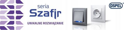 Kornizë njëshe për çelësa Ospel Szafir, IP44, gri e errët