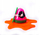 Lodër slime Glutek Mr. Boo Ninja Okto, Ninja MIX, shumëngjyrësh