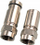 Konektor kompresimi F RGTec RG6, diametër 4.8 mm, metalik