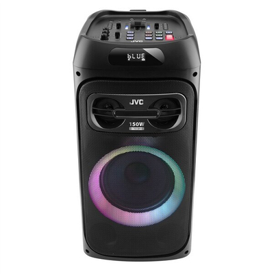 Mikrofon me tel JVC XS EP514B, fisë 6.3 mm, për karaoke, i zi