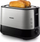 Toster Philips Viva Collection HD2635/90, 2 парчиња, функција за одржување топло, црн титан