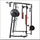 Stacion palesre Atlas X1 HMS 17-51-001, makinë Smith, multifunksional, i zi