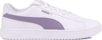 Atlete për goca Puma Rickie Classic W 394251 21, material sintetik, taban gome, të bardha me vjollcë