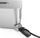 Adapter sigurie Compulocks Mac Studio Ledge Lock, dy pjesë, për slot Kensington, argjendtë