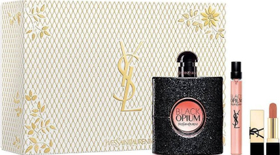 Set dhurate Yves Saint Laurent Black Opium, EDP 90ml + 10ml, ruž i vogel Rouge Pur Couture Nu Muse