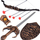 Set lodrash kalorësi Knight, hark me shigjeta, shpatë edhe mburojë, shumëngjyrësh