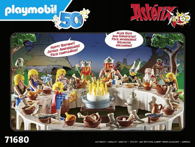 Set figurina PLAYMOBIL Asterix 71680, edicion jubile, 10 figura, shumëngjyrësh