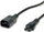Kabllo rryme Value 19.99.1119, 1.8m, IEC320 C14 në C5, e zezë