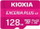 Kartë memorie Kioxia Exceria Plus G3, microSD, 128GB, rozë
