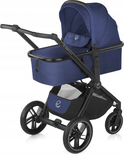 Gondolë bebi Jane Micro Pro, që paloset, kompatibile Pro Fix, blu Lazuli