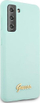 Mbrojtëse telefoni Guess GUHCS21MLSLMGLB për Samsung Galaxy S21 Plus, silikon blu