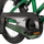 Biçikletë për kalama Huffy PRO Thunder 16", çelik alumini, jeshile