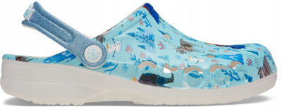 Sanda­le fëmijësh Crocs Frozen Baya Clog Jr 210352-90H, Croslite, me rrip të pasmë, shumëngjyrëshe
