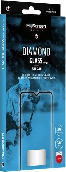 Xham mbrojtës MyScreen Diamond Glass Edge për TCL 20S 20L 20L+, 0.33mm, transparent