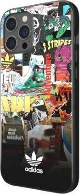 Mbrojtëse telefoni Adidas OR Snap Case Graphic AOP FW20, për iPhone 12 Pro Max, shumëngjyrëshe