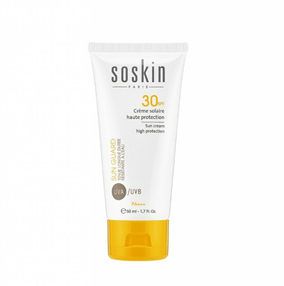 Krem ndaj diellit Soskin Paris SPF 30, 50 ml