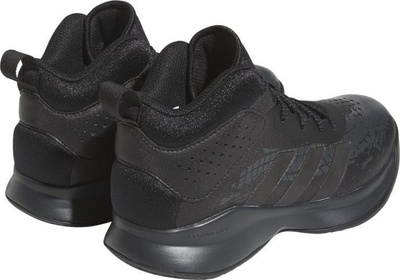Atlete basketbolli Adidas Cross Em Up 5 K Wide GW4694, për kalamaj, all black, të zeza