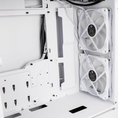 Kutia PC Lian Li Lancool 205 Mesh C, Mid Tower, ARGB, e bardhë