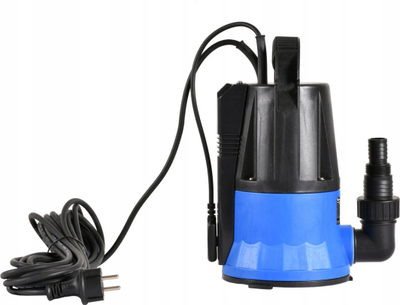 Pompa për ujë të pastër Geko 550W, thithje e ulët, ndërprerës elektrodik, blu e zezë