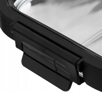 Kuti ruajtjeje qelqi ClipEat, 0.5L, transparente