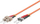 Kabllo fibër optike MicroConnect FIB120002, ST në SC, OM1 62.5/125, 2m, portokalli