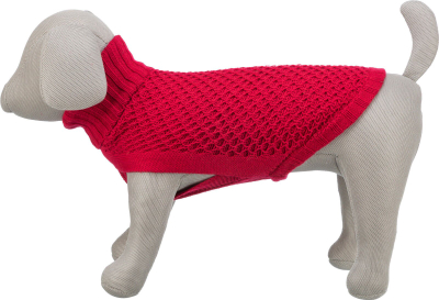 Pulovër për qen Trixie Norwood XS, 30 cm, e kuqe