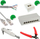 Set për instalim rrjeti InLine Cat.5e 100m, panel 8 porta, RJ45
