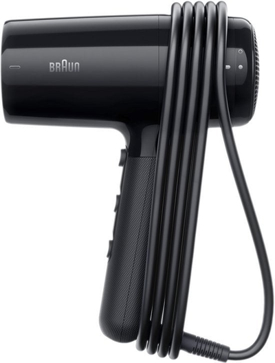Tharëse flokësh Braun HD200E, 2000W, 3 shkallë nxehtësie, e bardhë