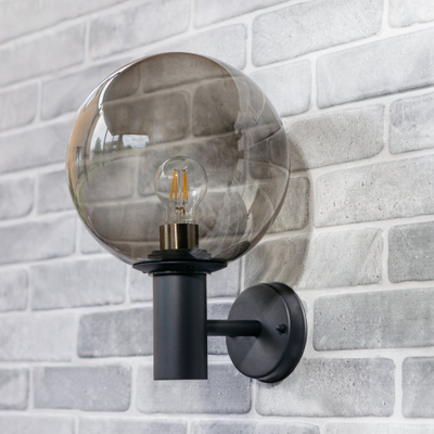 Lampë murale për jashtë Domoletti WALL LAMP DH01.071, 15W, fasung E27, antracit
