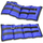 Pesha dore EB Fit 2x3kg, me shirit Velcro, blu