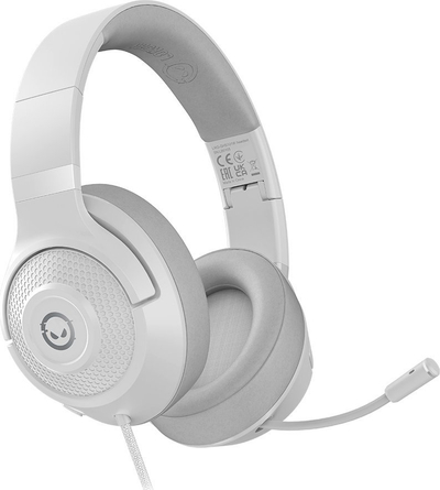 Kufje gaming me kabllo Lorgar Noah 101, over ear, kabllo 2m, të bardha