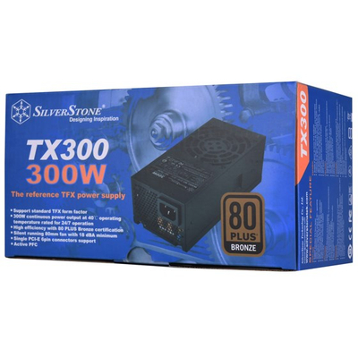 Furnizues energjie SilverStone TX300 SST TX300, 300W, 80PLUS Bronze