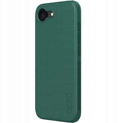 Kapak telefoni Nillkin Super Frosted PRO për iPhone 16e, mbron nga gërvishtjet, i hollë, jeshile