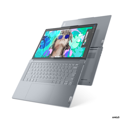 Laptop Lenovo Yoga Slim 7 14APU8, Ryzen 7, 14.5" OLED 2.9K, 32GB RAM, 1TB SSD, gri