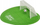 Insert xheli për pisoar GEL Urinal Goal Anti Odor Football, aromë afatgjatë, 1 copë, jeshil