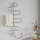 Radiator elektrik për peshqirë Kosser Liana 900×550, çelik inox, i kromuar