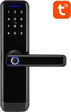 Bravë inteligjente Avatto SDL-A270-B, WiFi, hapje me shenjë gishtash, e zezë