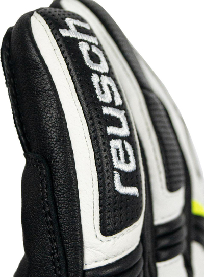 Рачици за скијање Reusch Master Pro, овча кожа, црни