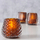Mbajtëse qiriu Boltze Glass ZATO, 7.5 cm, qelq transparente