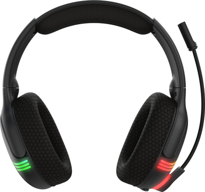 Kufje gaming PDP Afterglow Wave Wireless, pa tela, RGB, të zeza